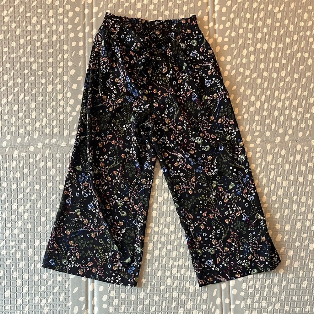 DR2 Daniel Rainn Floral Wide-Leg Pants